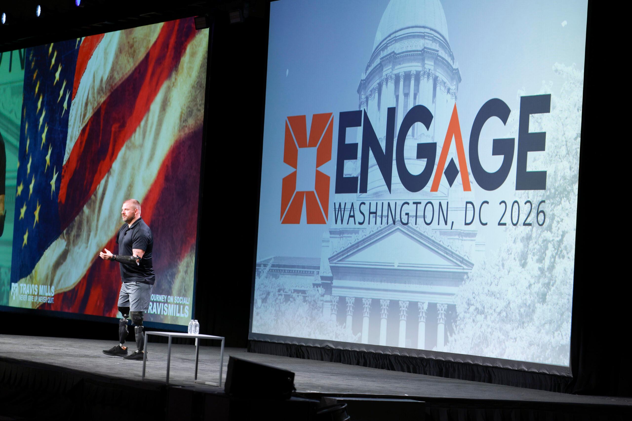 Image of speaker at ENGAGE 2026 conference